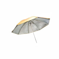 Sombrinha Dourada e Prateada Reversível 91 cm YU303REV Greika